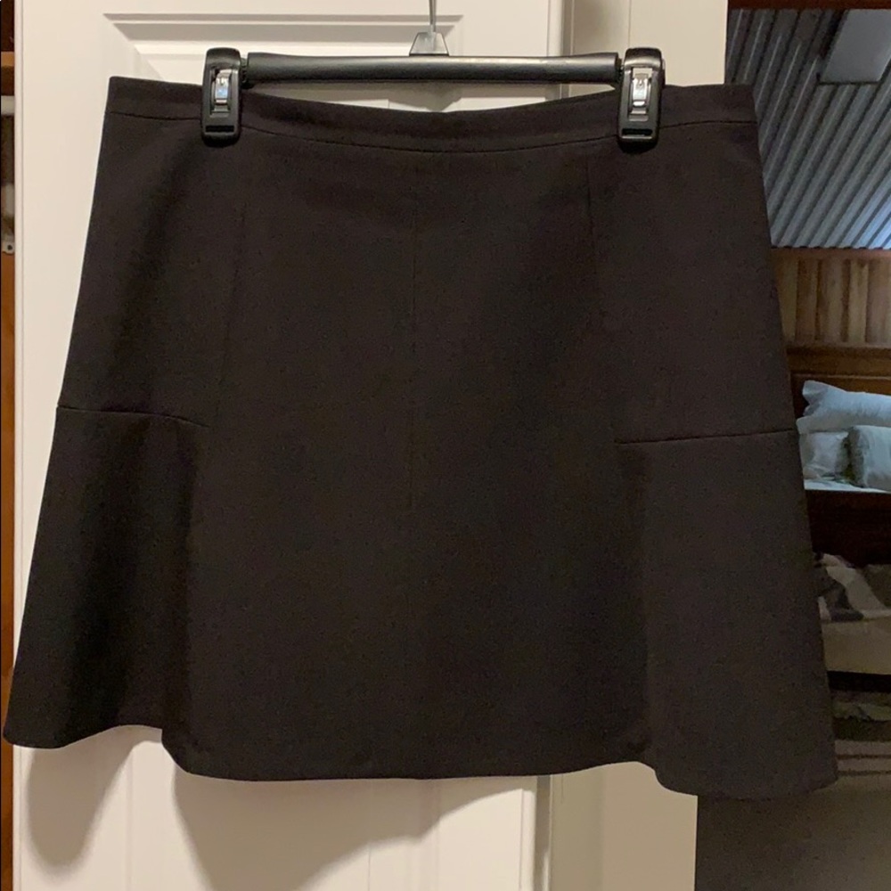 Black JCrew mini skirt